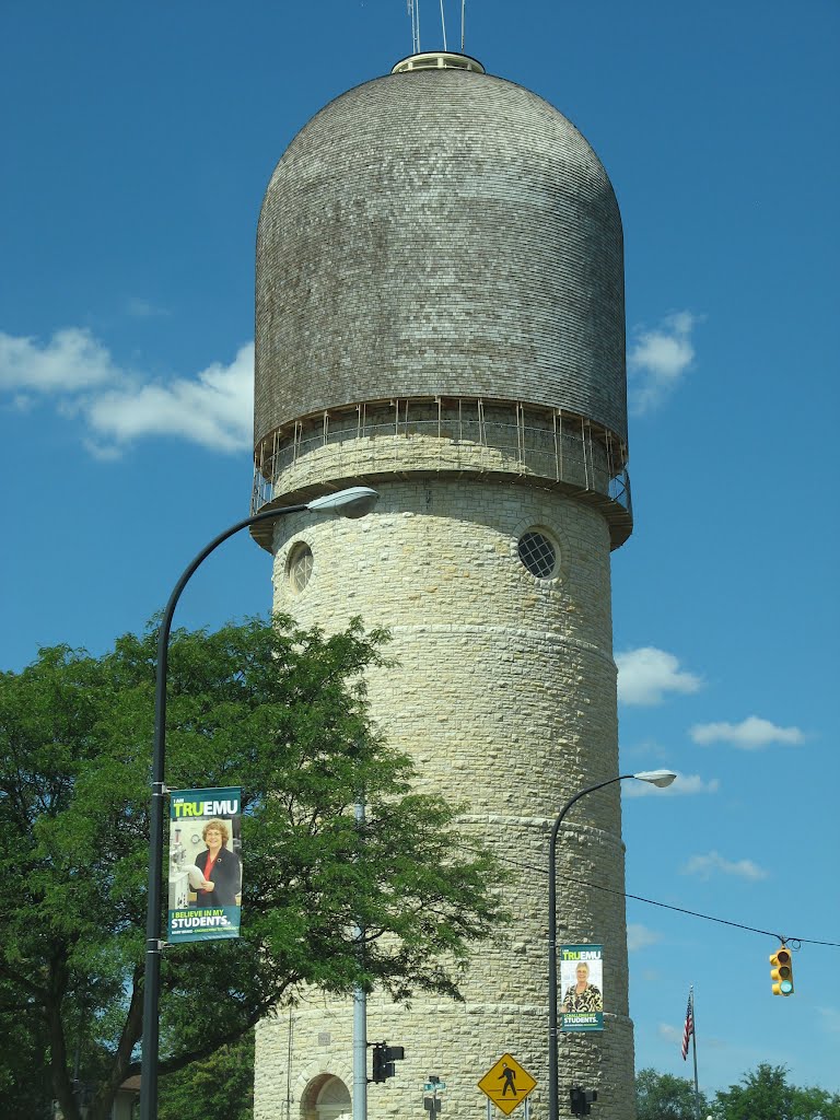 water tower, Ypsilanti, Michigan