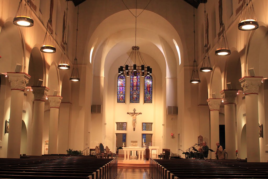 Saint John the Baptist Catholic Church Sanctuary, 411 Florence Street, Ypsilanti, Michigan