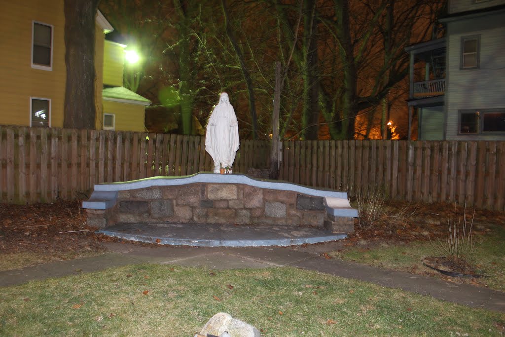 Madonna Statue at the Saint John the Baptist Catholic Church, Ypsilanti, Michigan