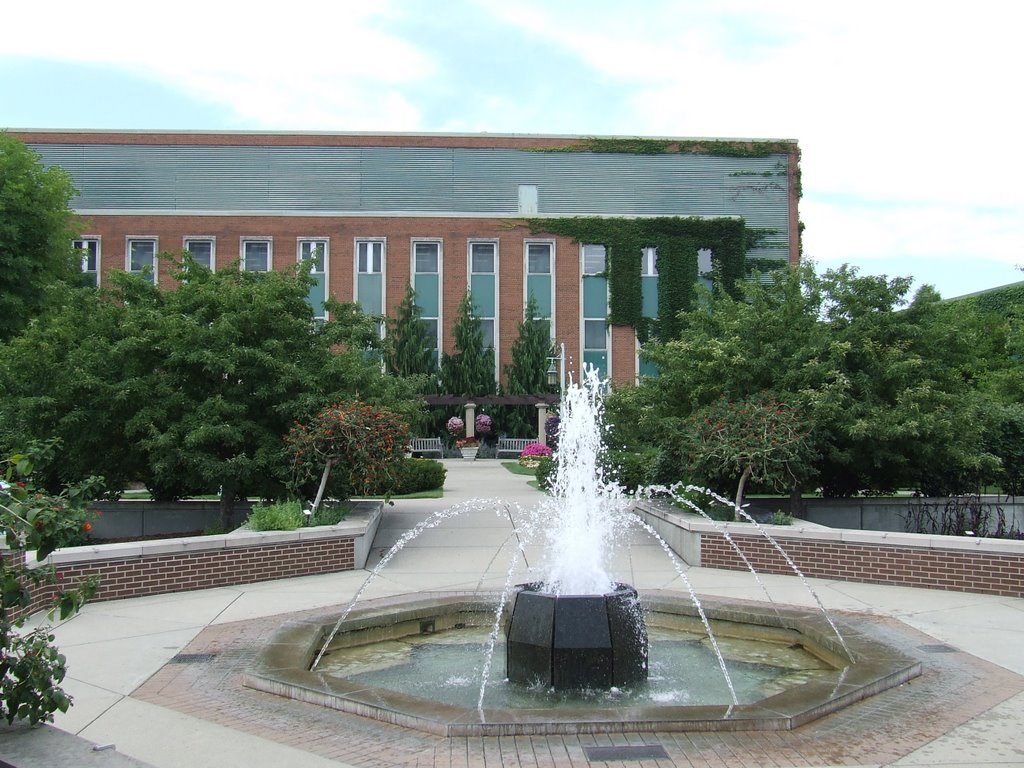 MSU Gardens Fountain