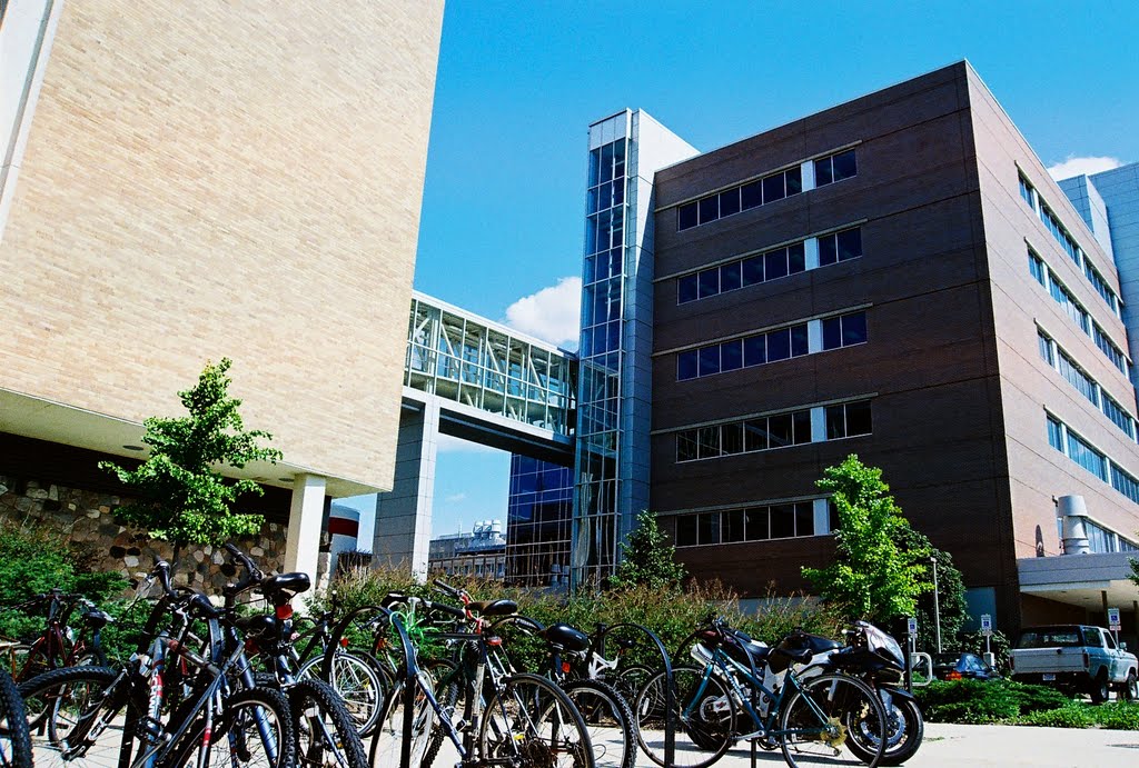 Biomedical and Physical Sciences Building on the campus of Michigan State University East Lansing Michigan USA