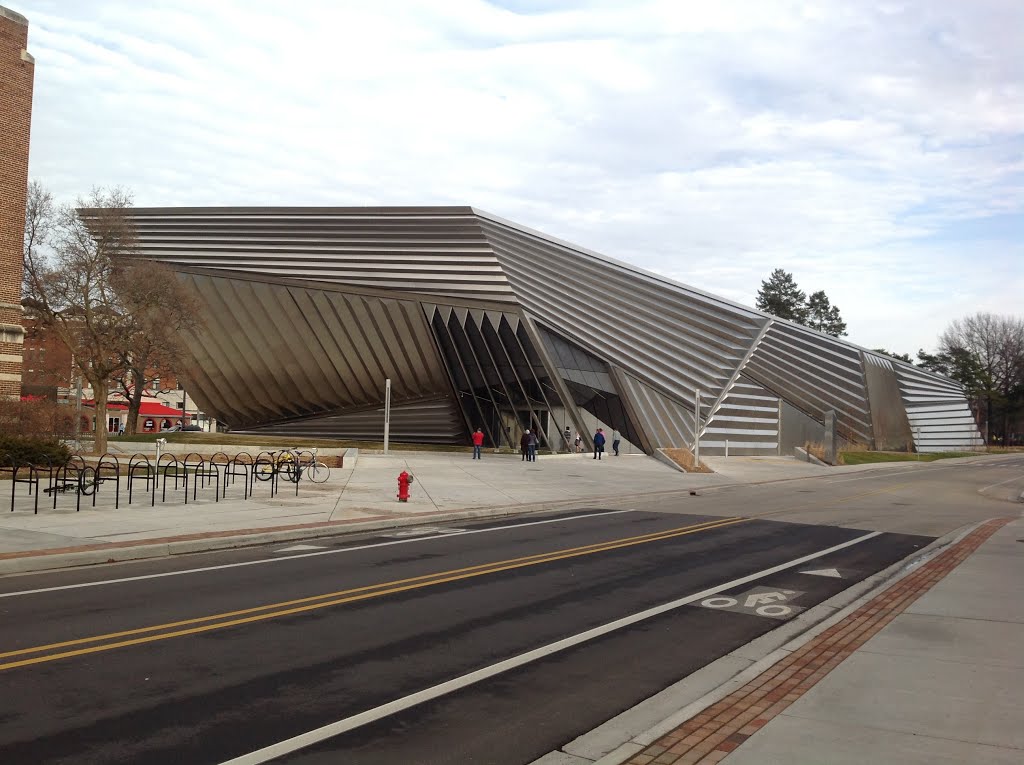 Eli and Edythe Broad Art Museum at Michigan State University, East Lansing, Michigan, January 2013