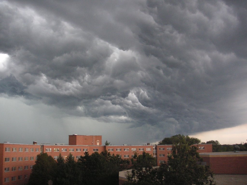 Storm over Michigan State University