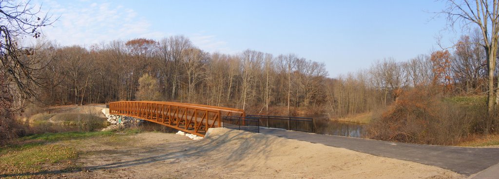 New Bridge in Spring Valley Park, Kalamazoo, MI