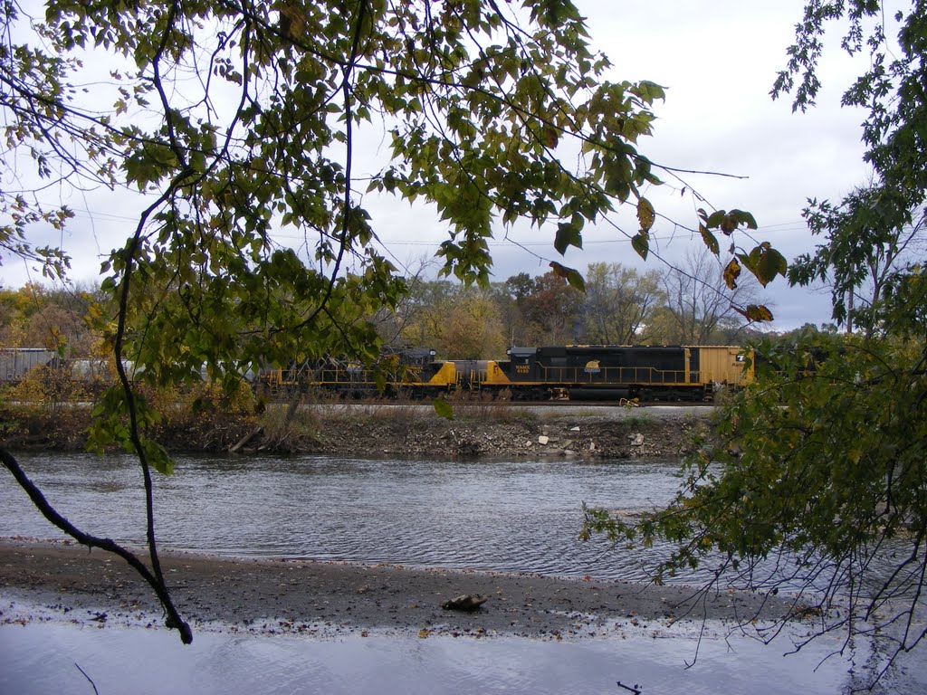 Grand Elk Engines working in Botsford Yard, Kalamazoo, MI