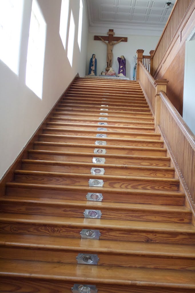 Replica of Holy Stairs, located at Sisters of St. Joseph at Nazareth, MI