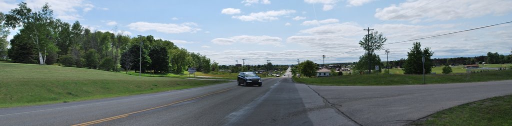 Looking towards Cadillac