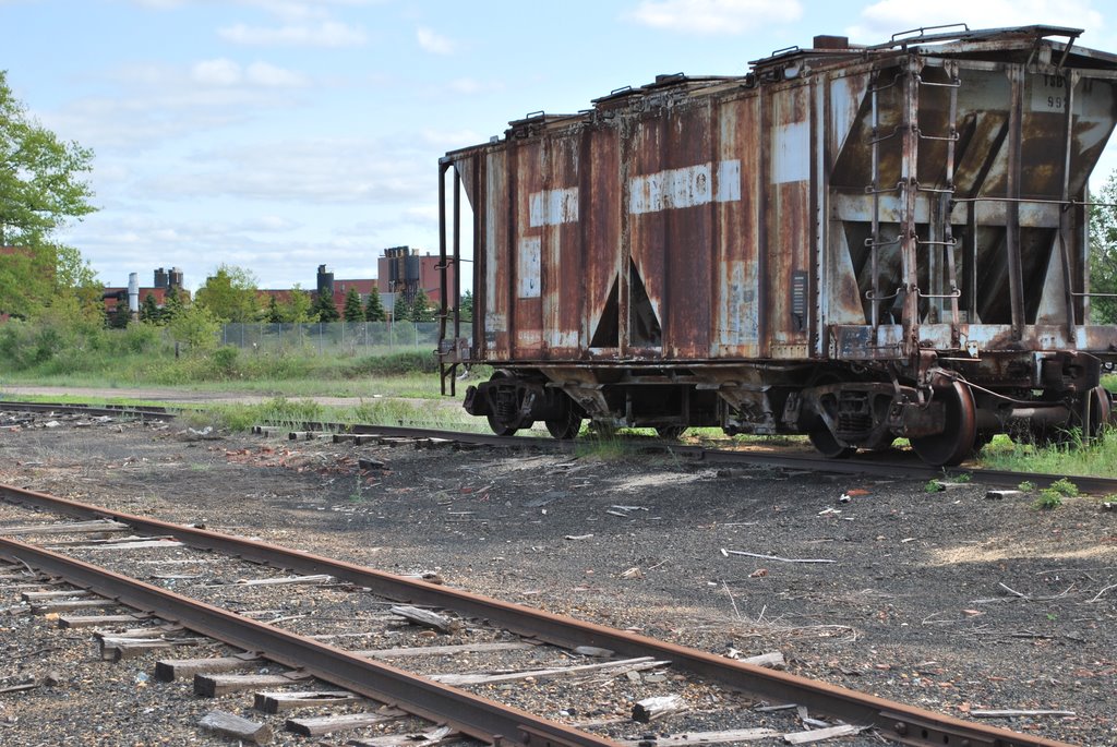 Old train car