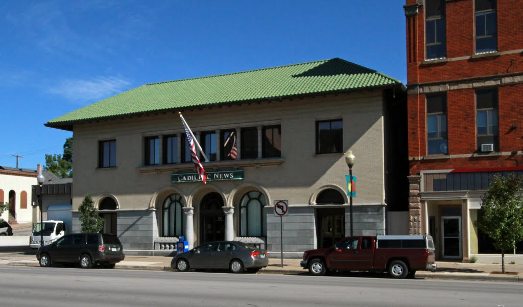 Cadillac News Building, Cadillac, MI, October 2011
