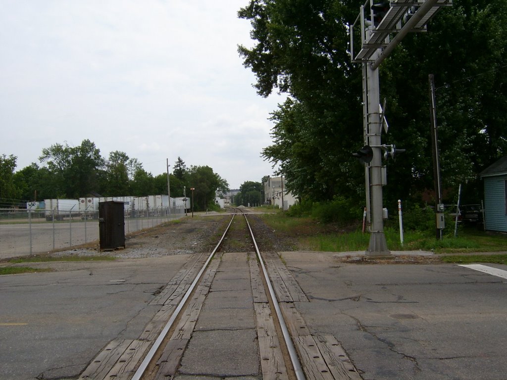 GR&I / Norfolk Southern at Prouty Street looking South
