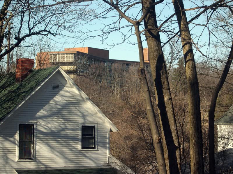 Southwest Michigan Sanatorium on hill