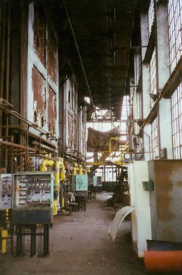 Bryant Paper Mill powerhouse interior
