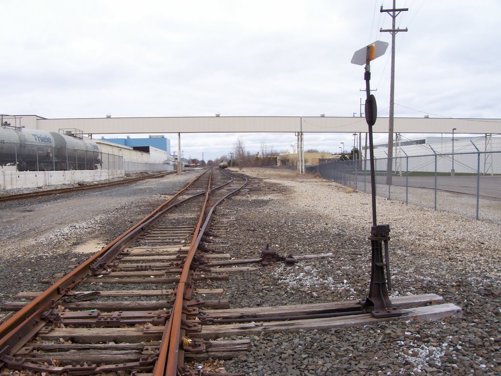 Former CK&S Kalamazoo Yard looking North