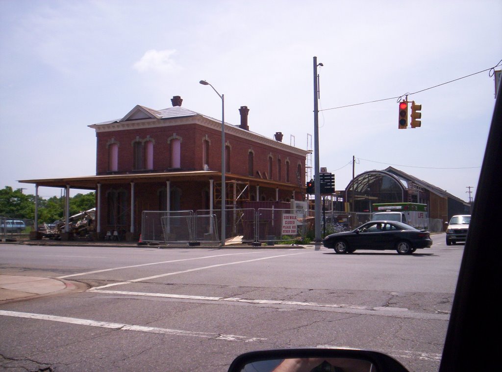 Former GR&I Depot undergoing renovation, Kalamazoo, MI