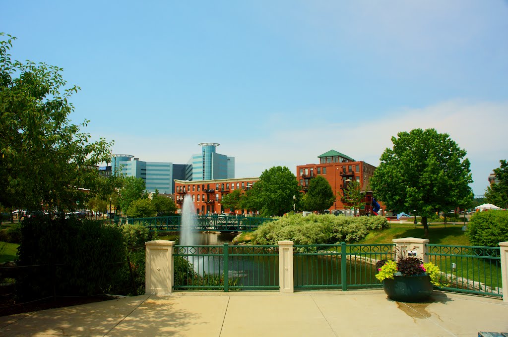 Arcadia Creek and Downtown Kalamazoo