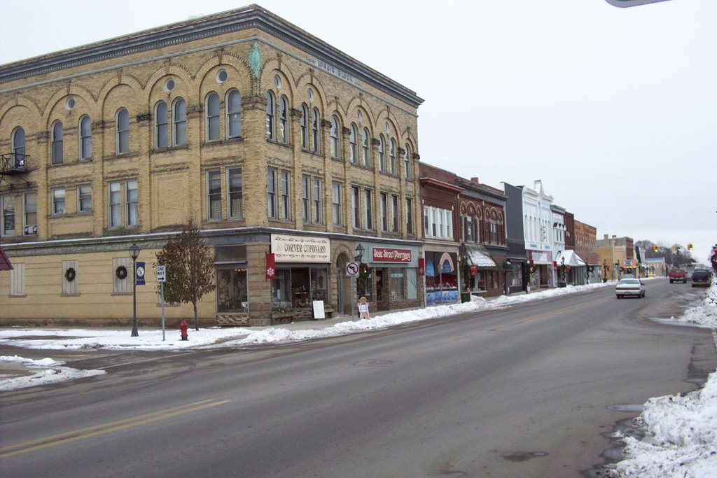 Looking Southwest toward McNair Block & Masonic Temple