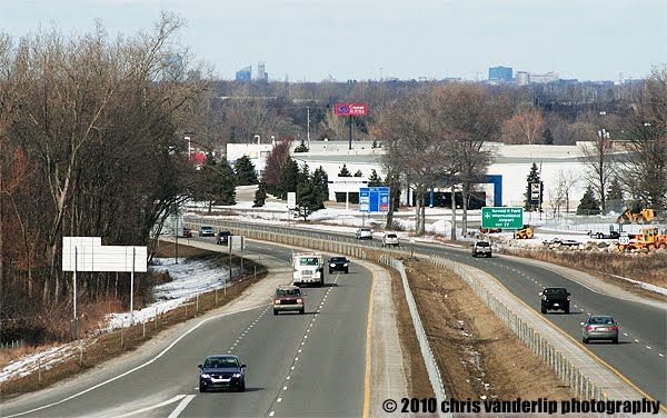 Looking Downtown from 84th St. and US 131