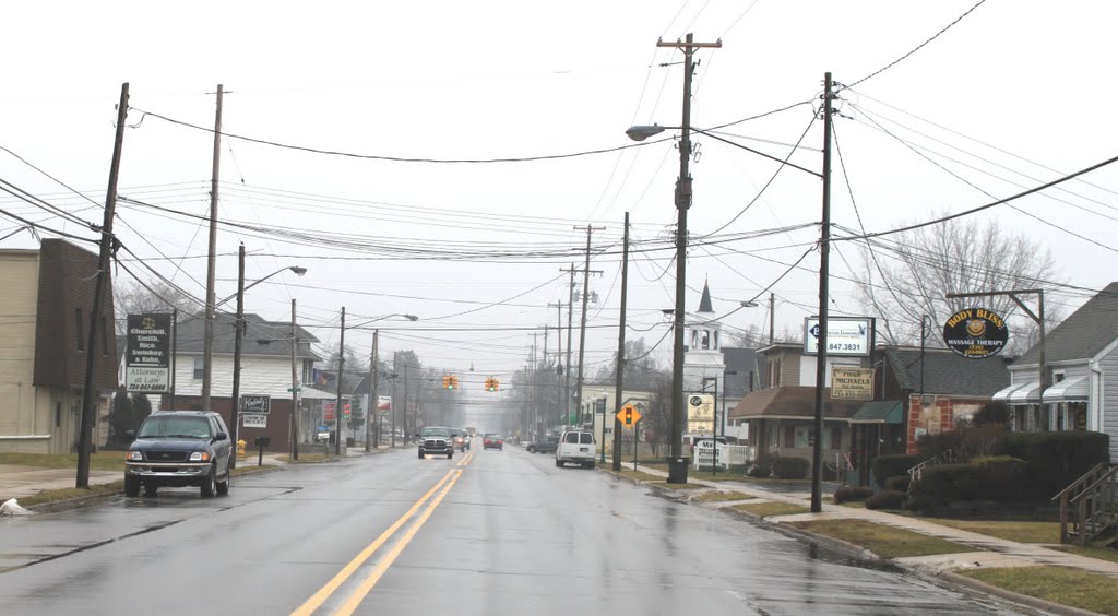 Lewis Avenue Facing South, Temperance, Michigan