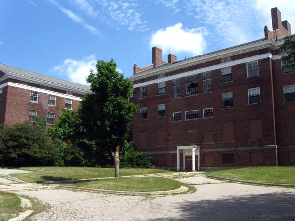 Behind Old Main
