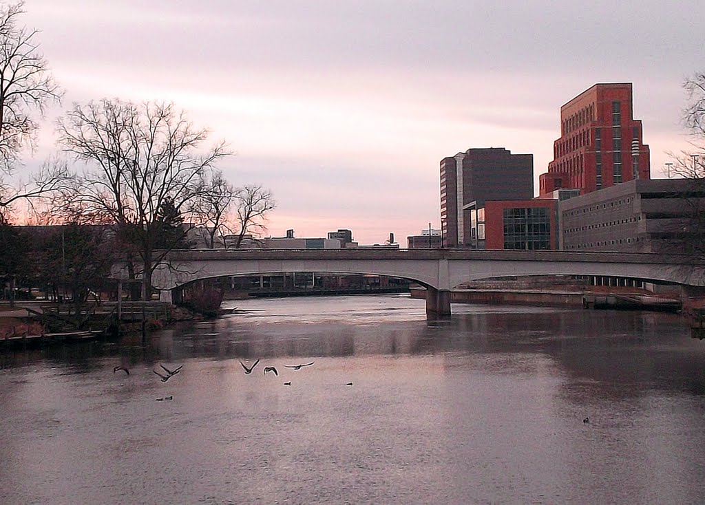 Grand River in Lansing, MI