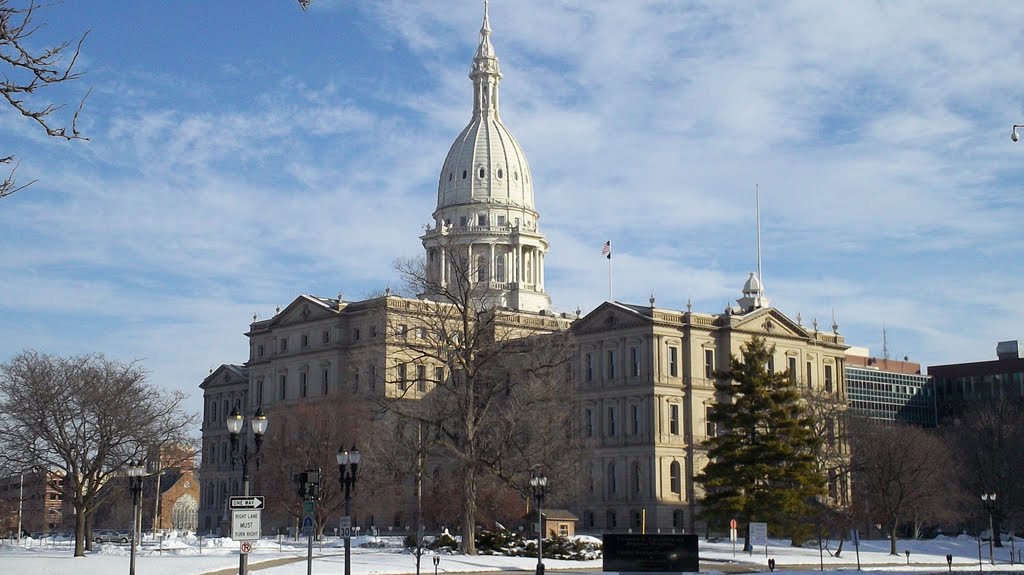 Michigan State Capital Building, Lansing, MI USA