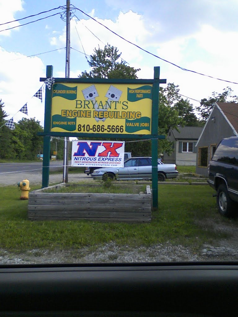 Bryants Engine Sign