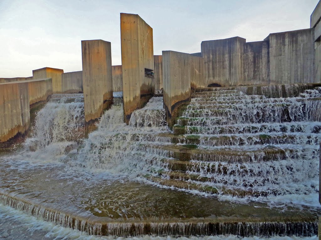 Stepping Stone Falls at C.S. Mott Dam