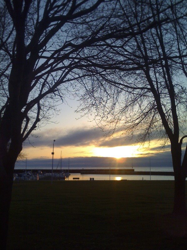 Sunrise over Marina