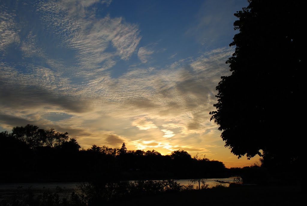 sunset @ Stephensons Island