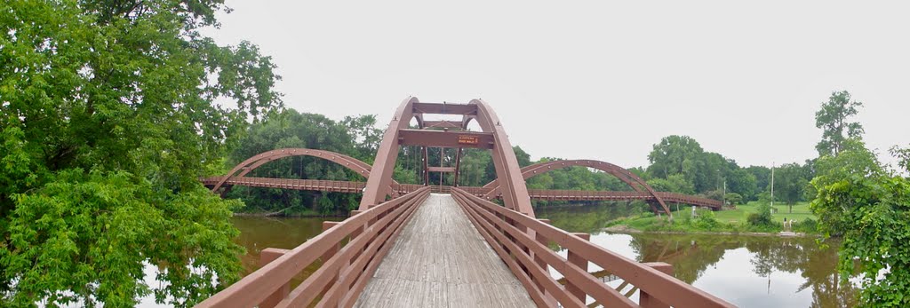 The Tridge - 3-Way Bridge, Midland Michigan