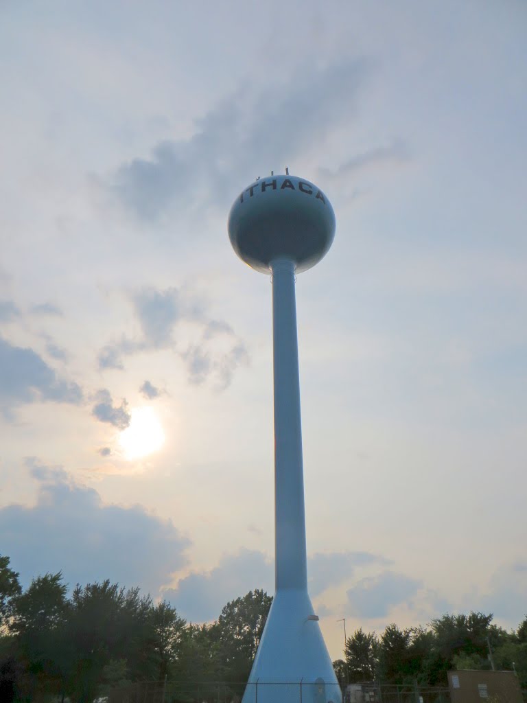 Water tower of Ithaca