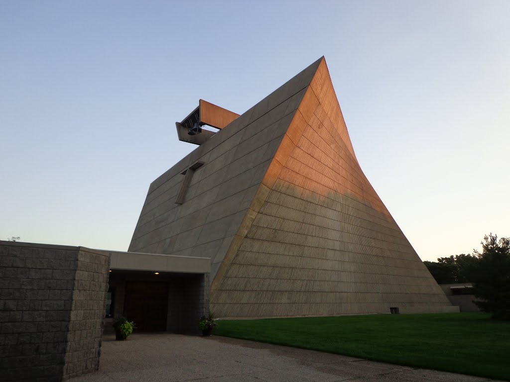 St. Francis de Sales church just before sunset