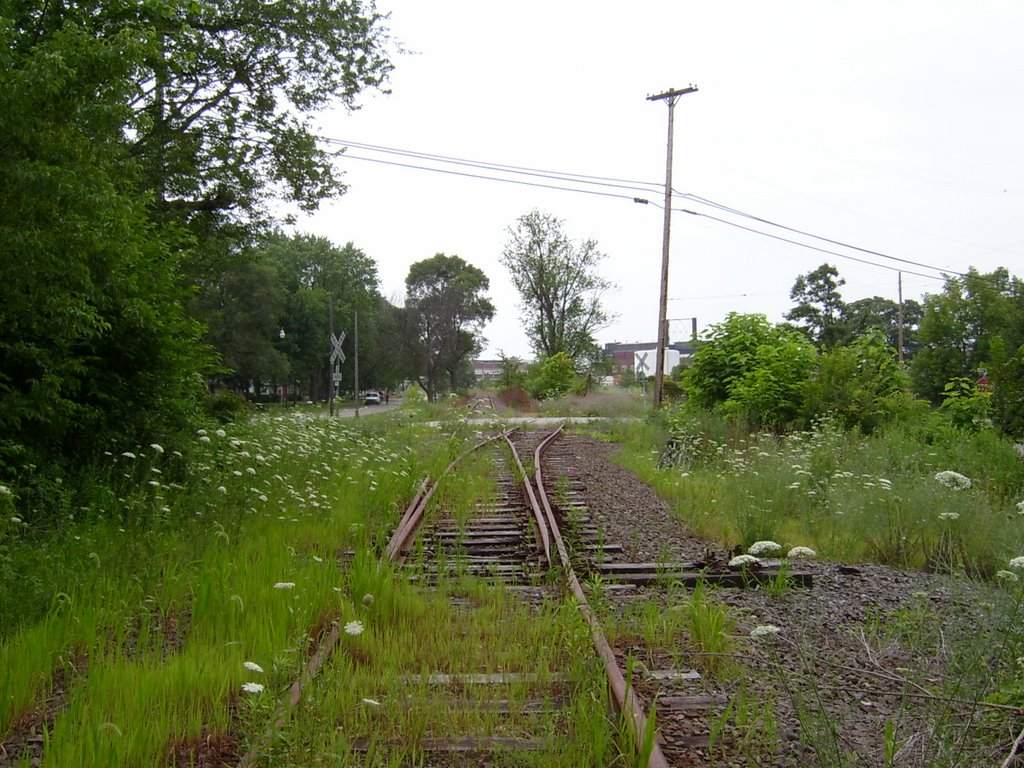 CK&S looking South at G Avenue and the KVP Mill beyond in Parchment, MI