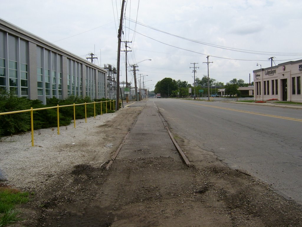 Former GTW looking South along Pitcher Street