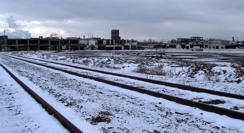 Checker Motors Plant ruins