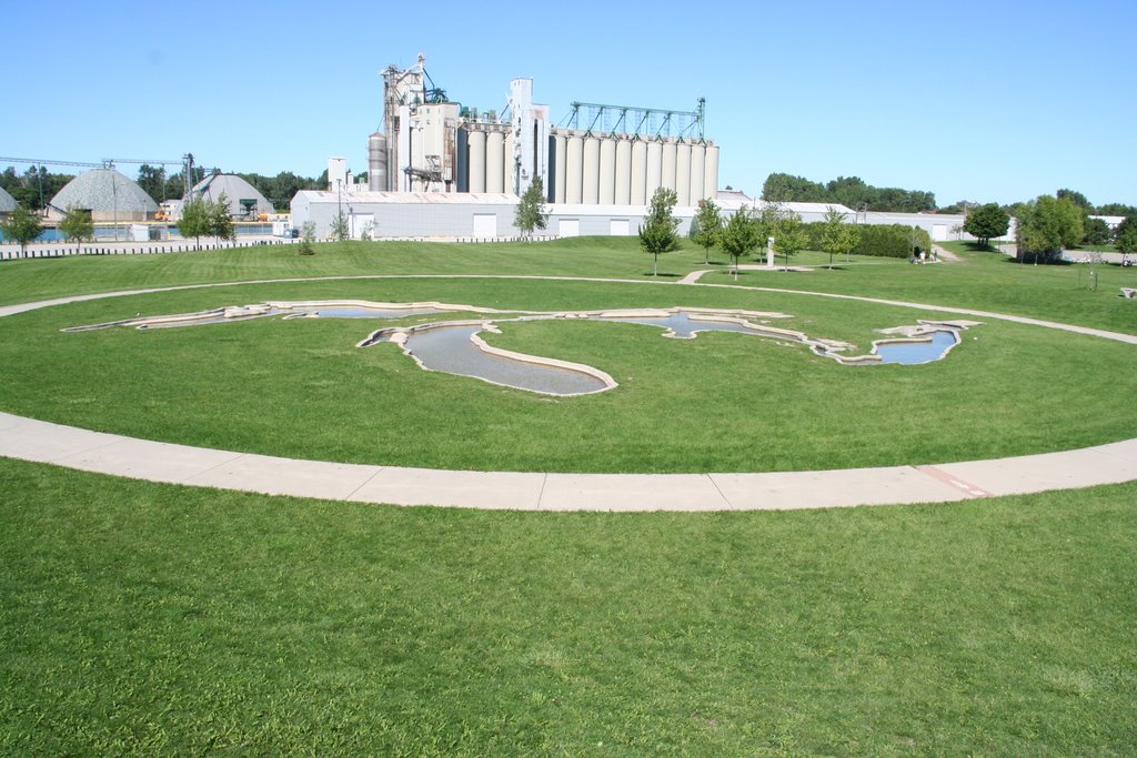 The Great Lakes model . Swam and fished at these govt docks area as a kid .