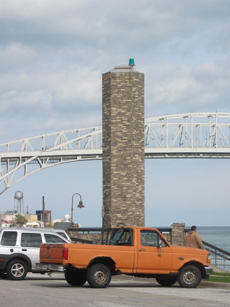 The Back of Port Huron Light