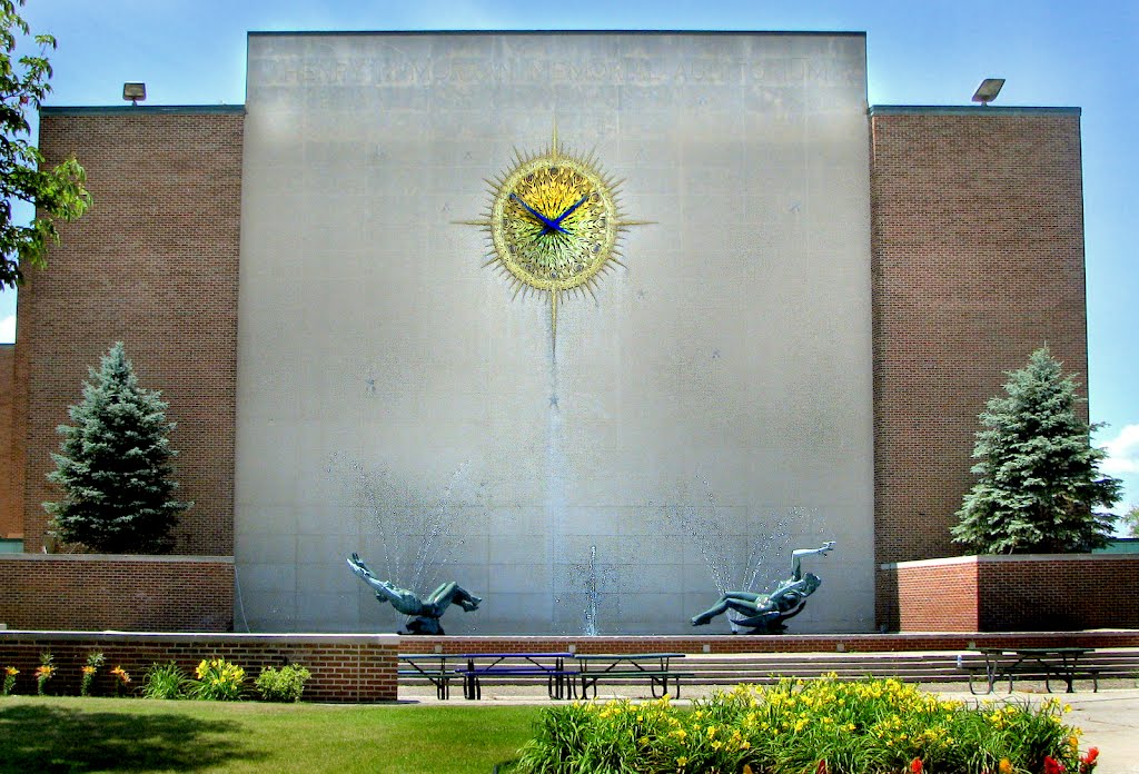 The McMorran Building Fountain