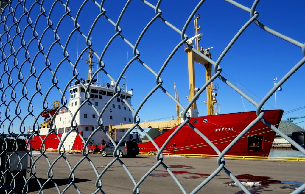 CCG Icebreaker Griffon in Sarnia Harbor