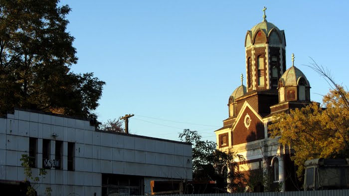 Szent Janoš at sunset