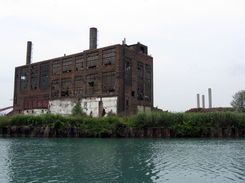 Scott Paper Co. powerhouse (last blg standing)
