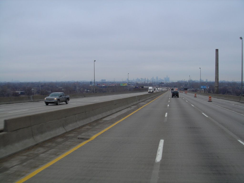 coming into Detroit