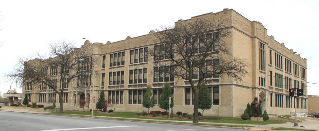 Theodore Roosevelt High School, 1923, 540 Eureka Road, Wyandotte, Michigan