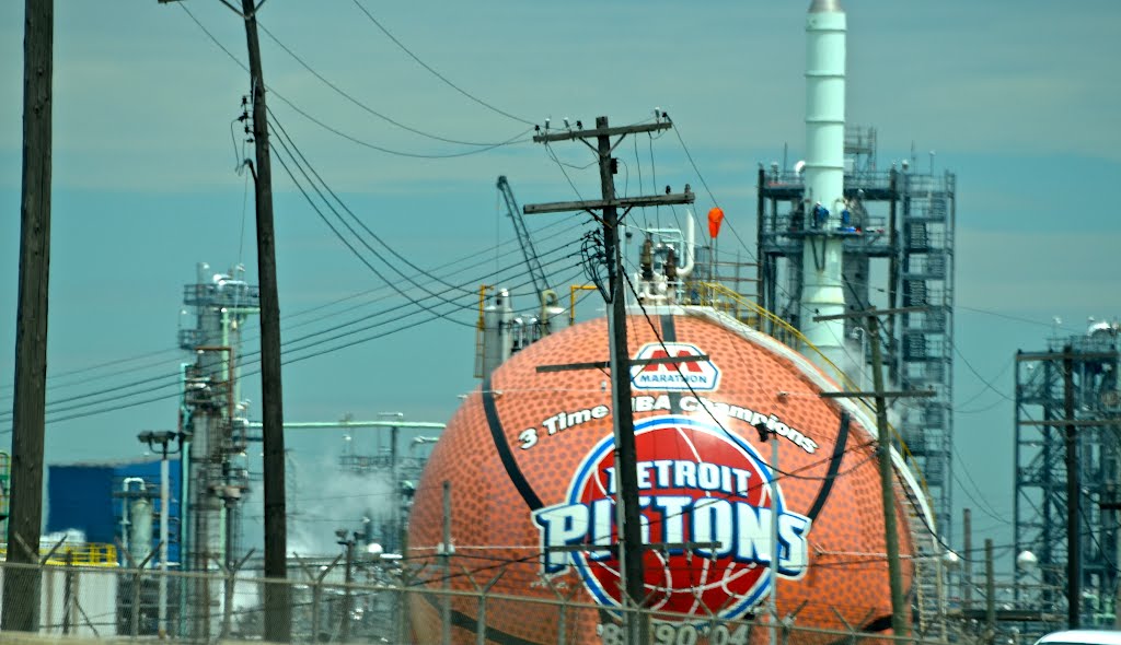 Detroit Pistons tank at refinery