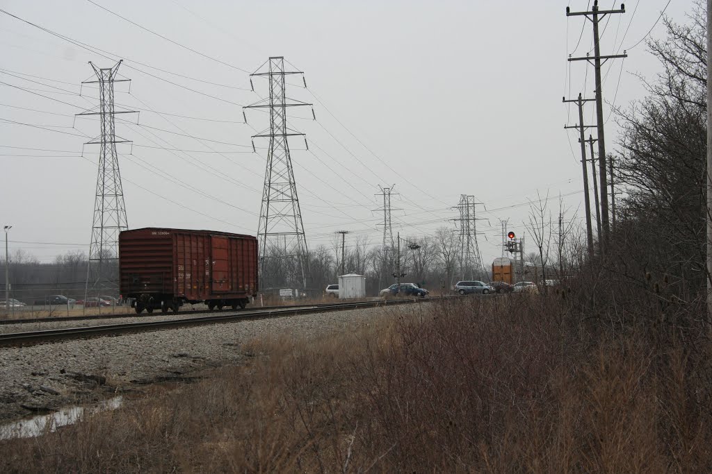 Box Car on the Y.