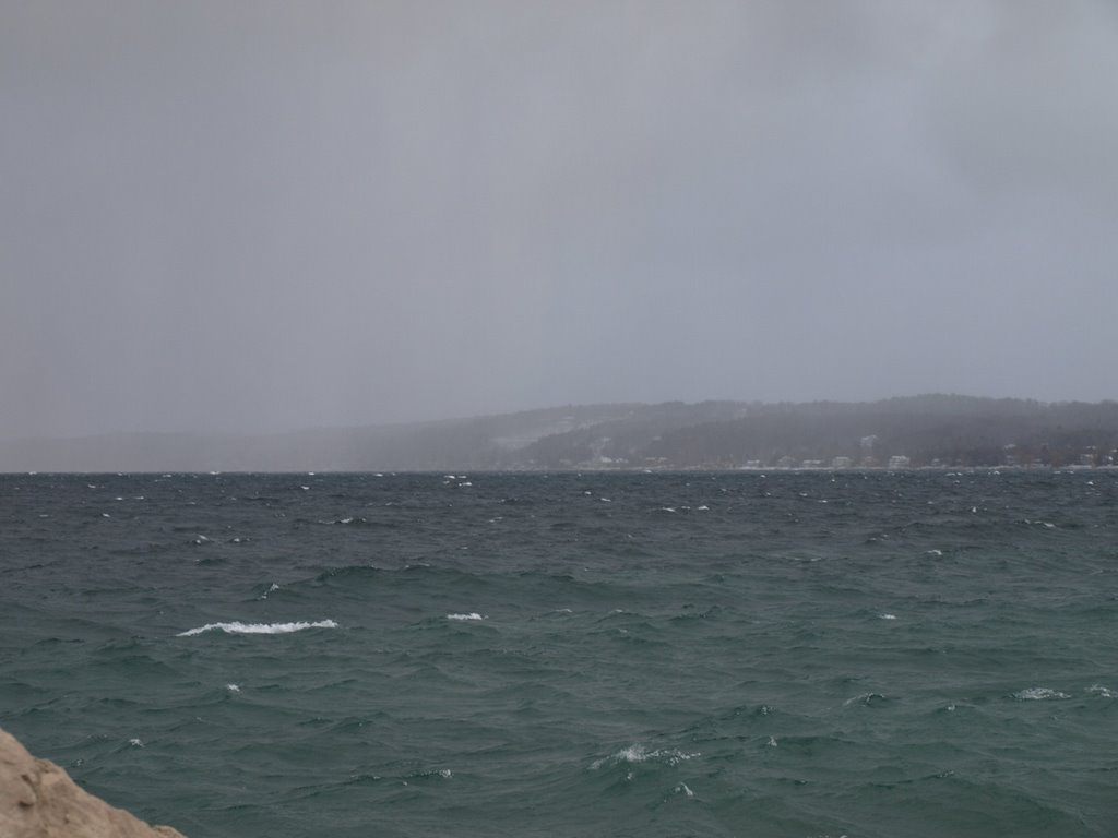 Old Mission Peninsula, In a Winter Storm
