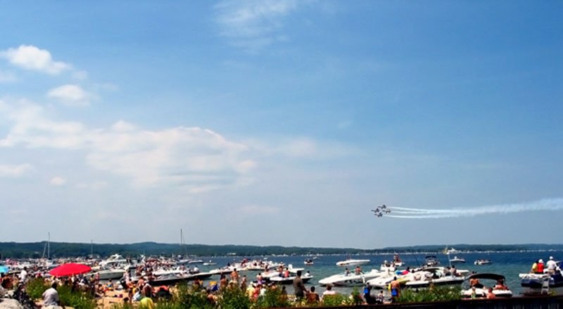 Blue Angels at National Cherry Festival, TC.