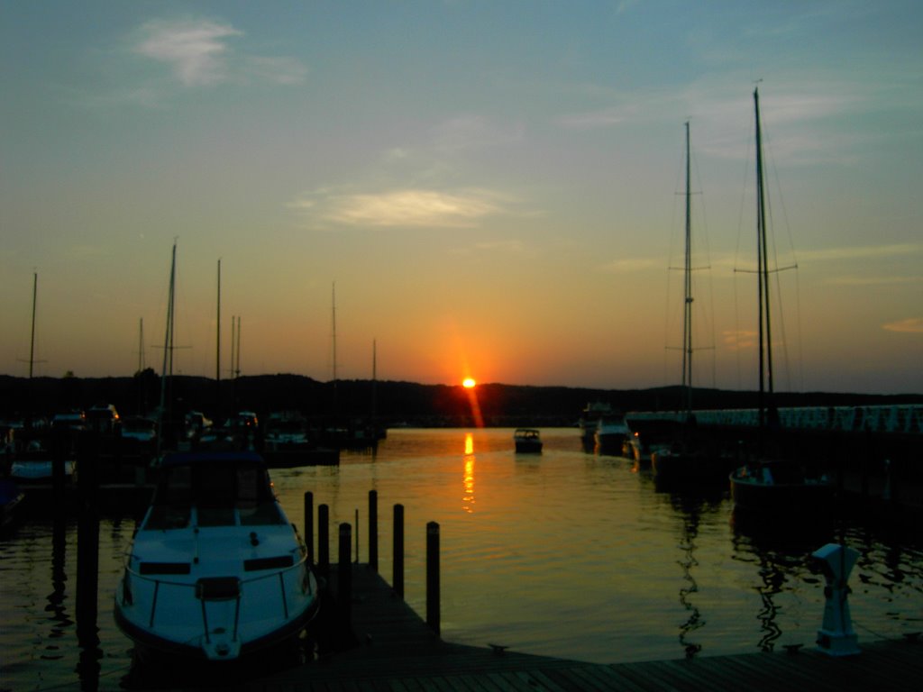 Sunset, Clinch Park Marina