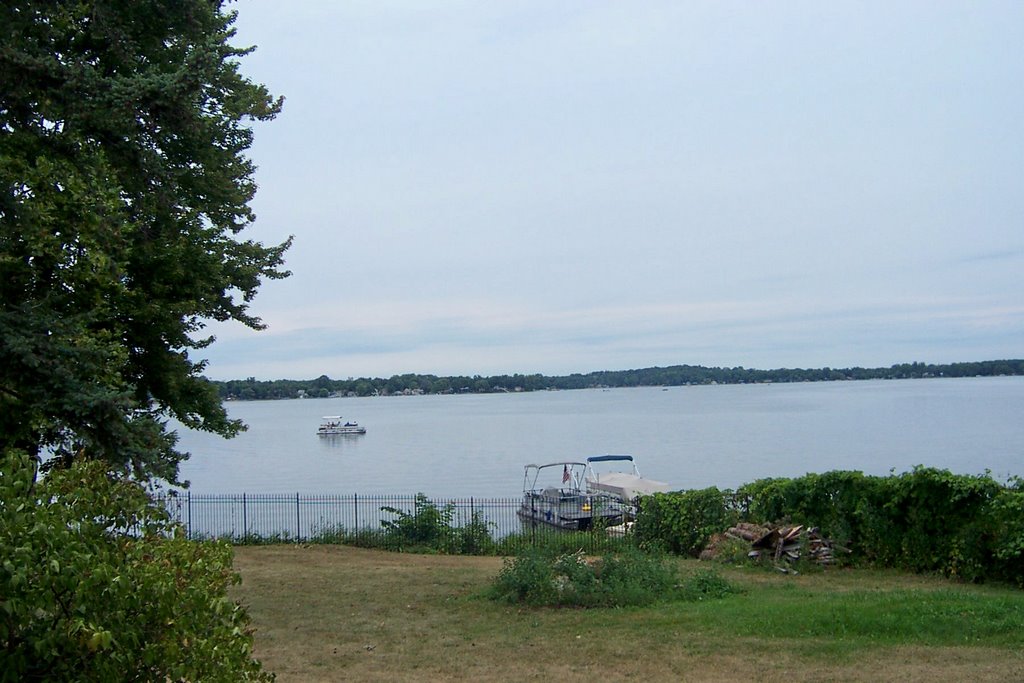 The lake from East Shore Dr.