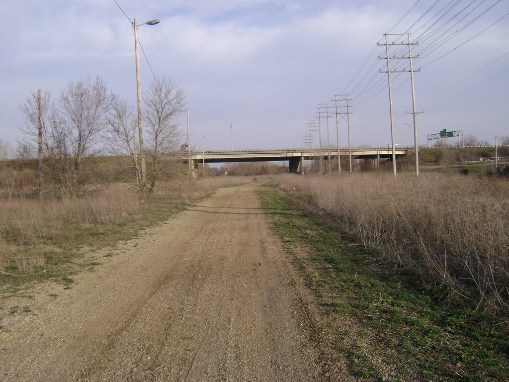 475 overpass from a dirt rd